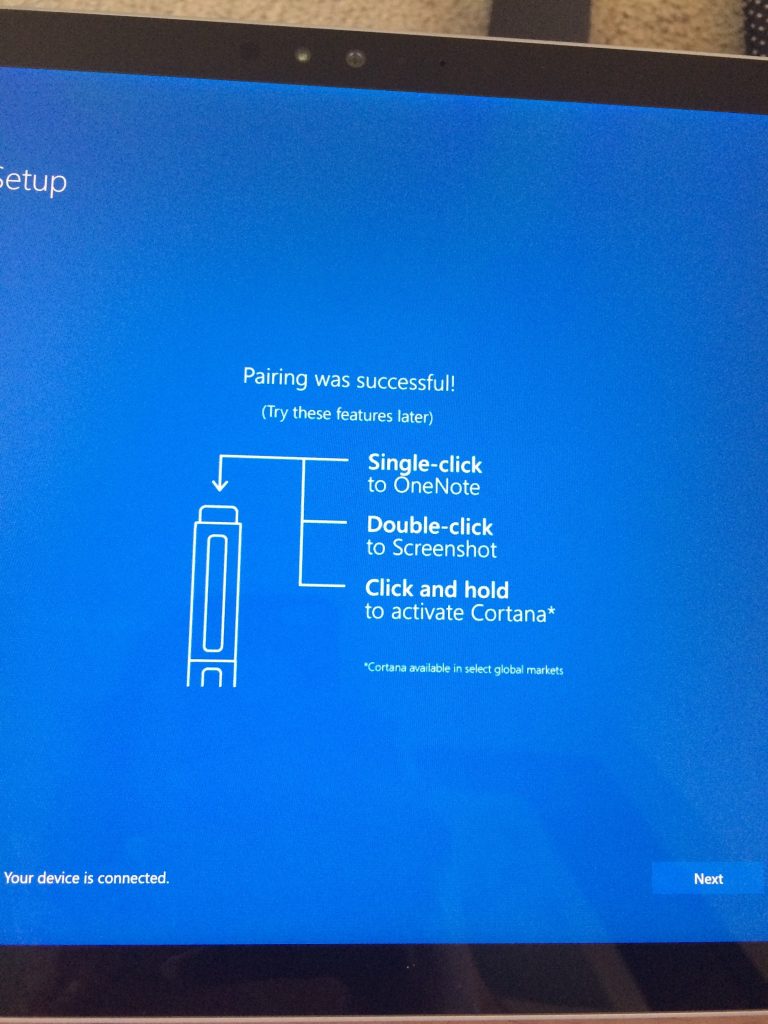 A screen or two into the setup. Hey, that's a pretty neat idea! Especially if you can change it to do other things. Which you can.