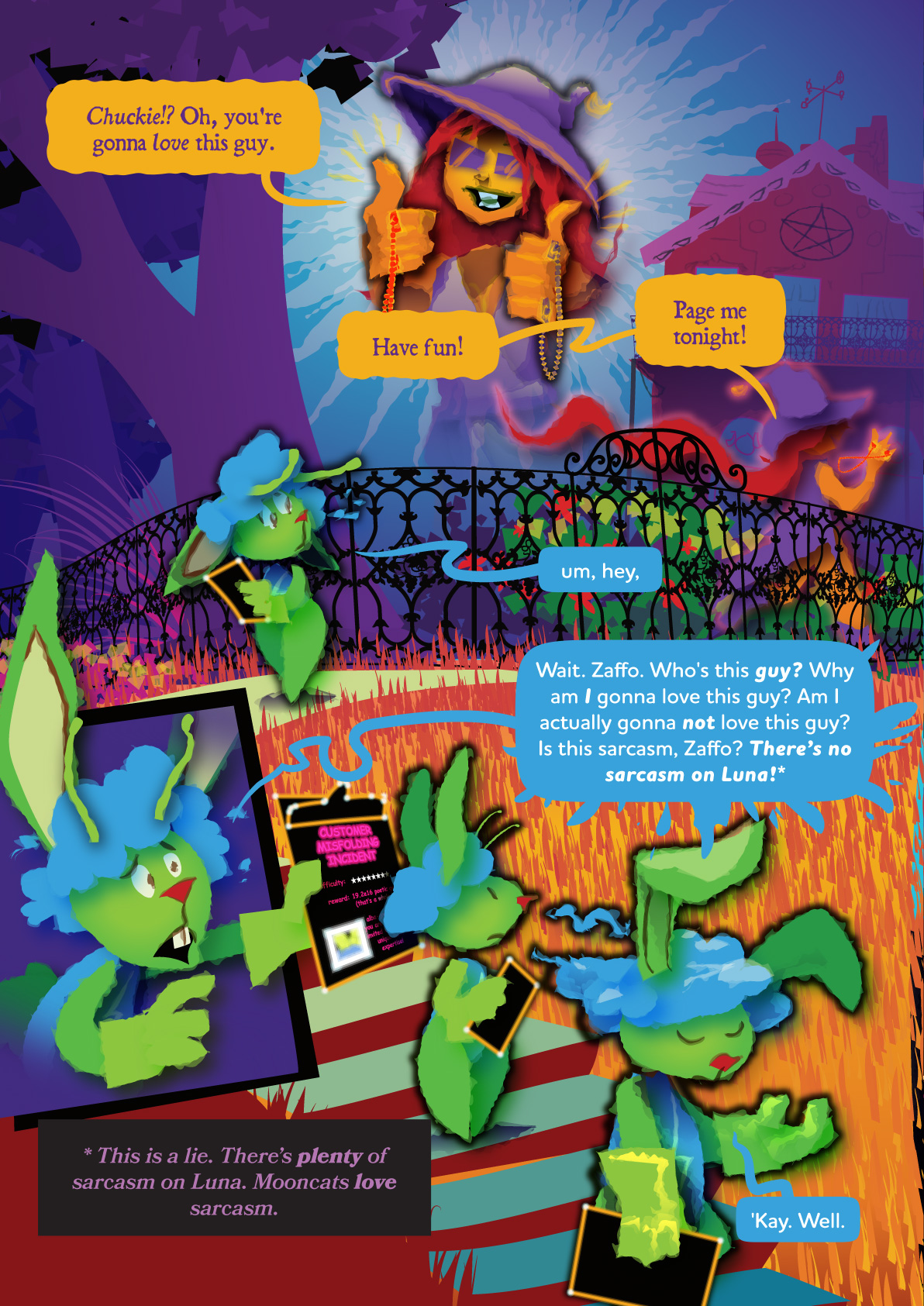 Once more, a descent begins